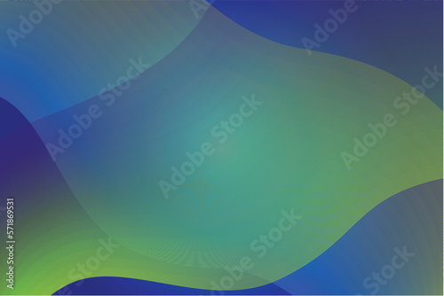 Colorful geometric background. Dynamic shapes composition vector