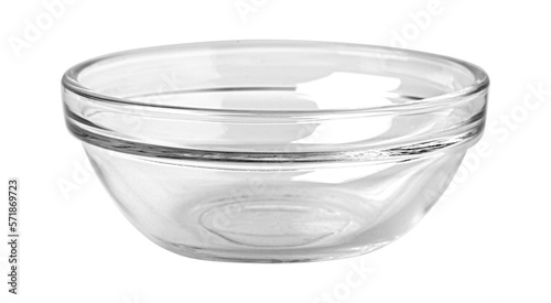 glass bowl isolated