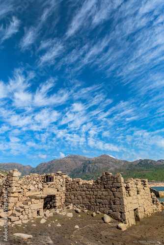 Old ruins of Vilarinho das Furnas