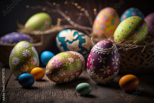 Easter eggs, generative ai