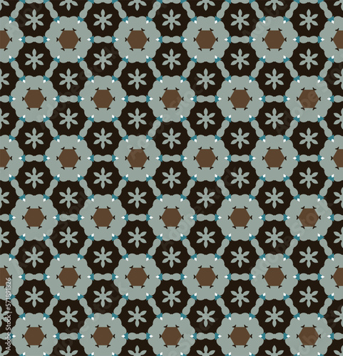 Abstract tileable geometric pattern. A seamless background, vintage texture.	