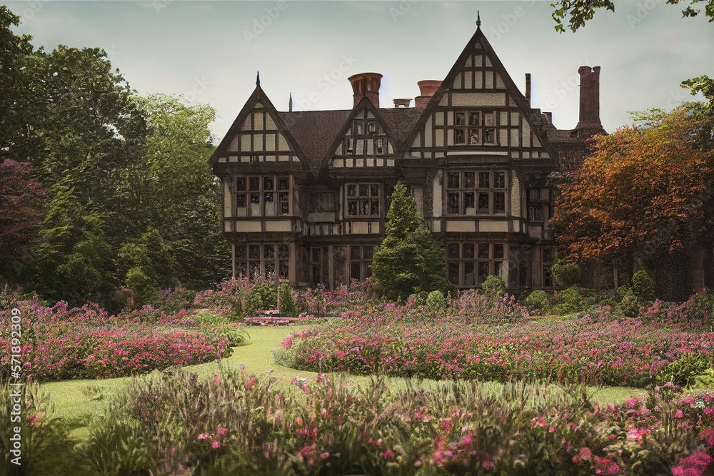 Historic Cranbrook house and gardens is a 1908 English Tudor manor in