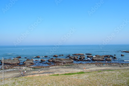 春の大洗海岸, Oarai coast photo