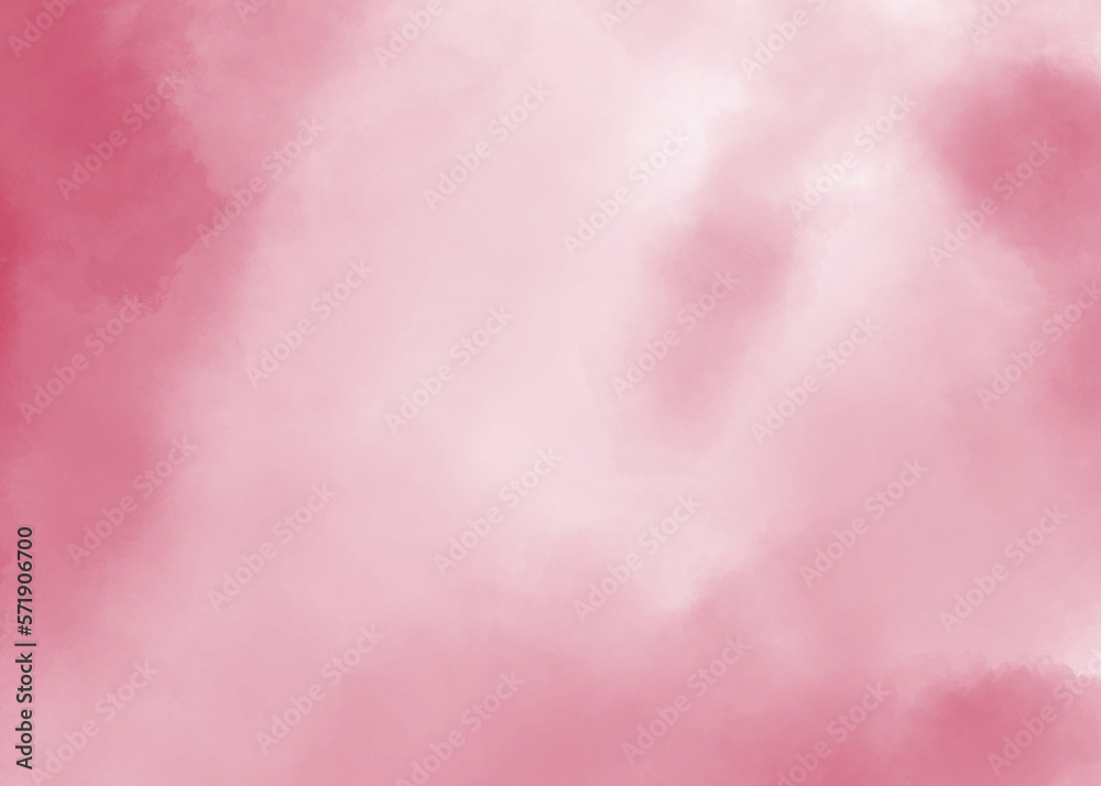 transparent pink watercolor