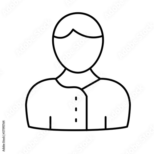 Job holder Vector Icon easily modified

