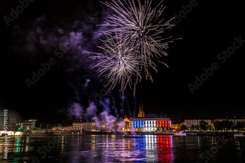 Feu d'artifice à Bayonne