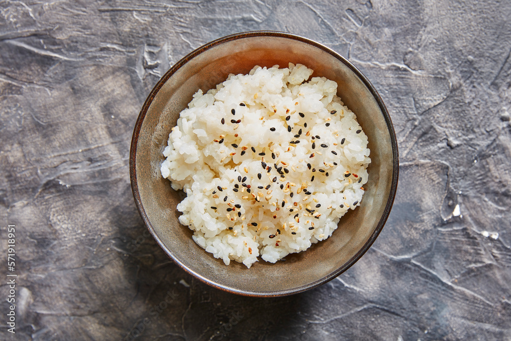 Jasmine rice with sesame Jasmine rice with sesame