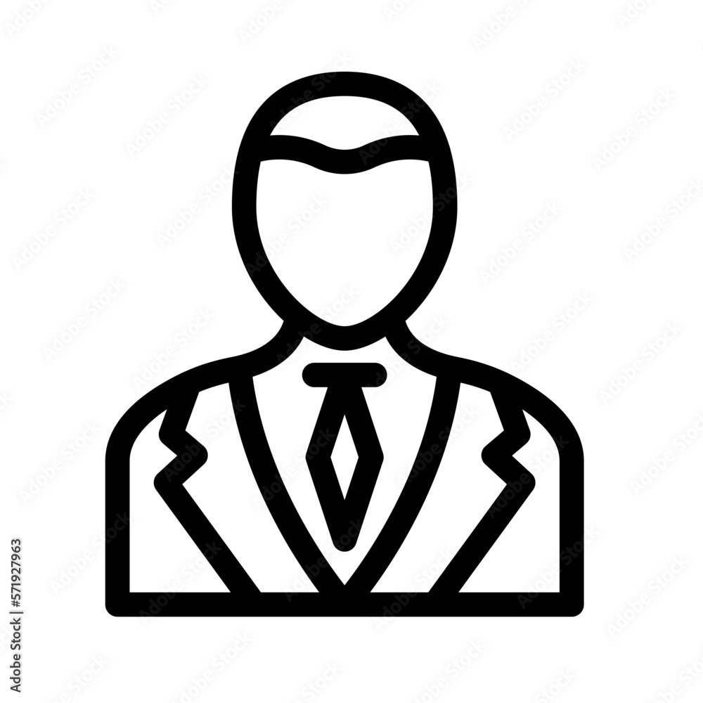 Accountant Vector Icon easily modified
Accountant Vector Icon easily modified