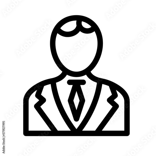 Job holder Vector Icon easily modified

