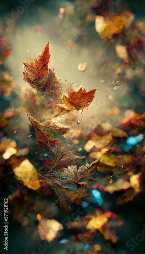 Colourful  autumn leaves © Ben