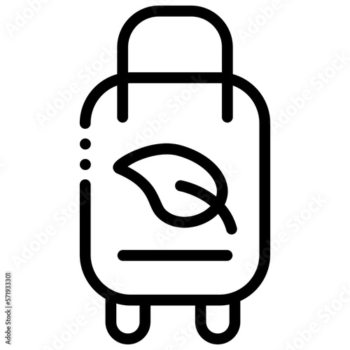 eco friendly tourism activities icon