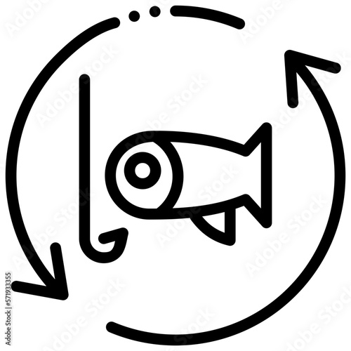 sustainable fishing icon
