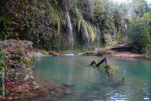 Kursunlu Waterfall in Antalya, Turkiye