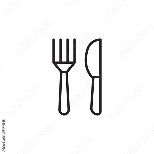 cultery vector for Icon Website, UI Essential, Symbol, Presentation