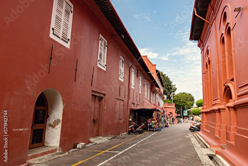 Dutch Church in Melaka historical town Malaysia photo