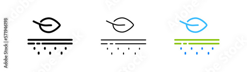 Skin care with lead set icon. Moisturizing, hand cream, mask for face, acne treatment, antiseptic, shaving gel, moisture. Skincare concept. Vector icon in line, black and colorful style