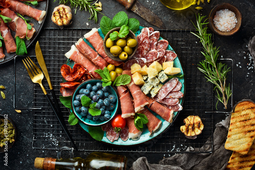 Wall Mural Italian snacks