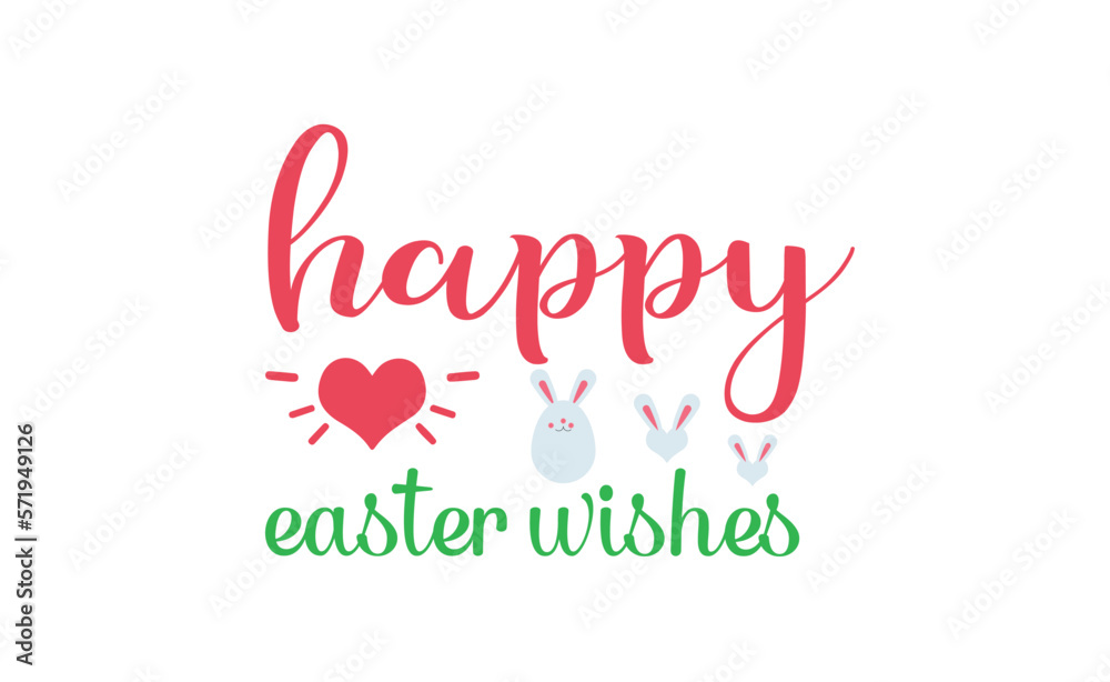 happy easter wishes svg