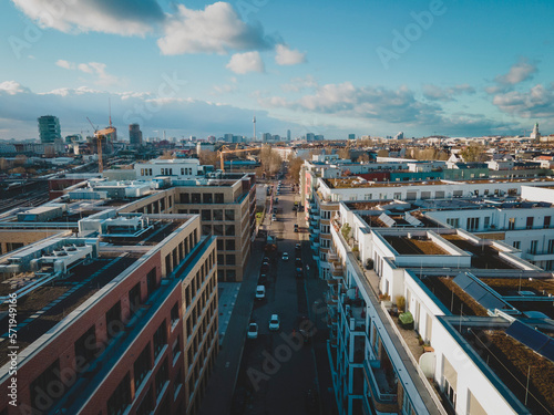 Photography Berlin mit der Drohne in Friedrichshain