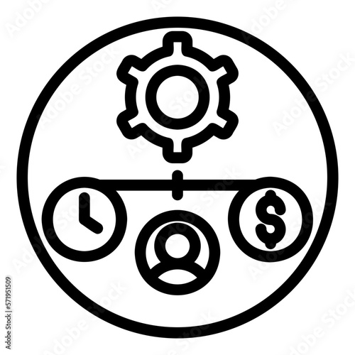 resource line icon