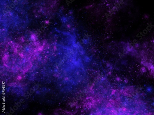 Fototapeta Naklejka Na Ścianę i Meble -  fantasy space outer sky nebula galaxy background 