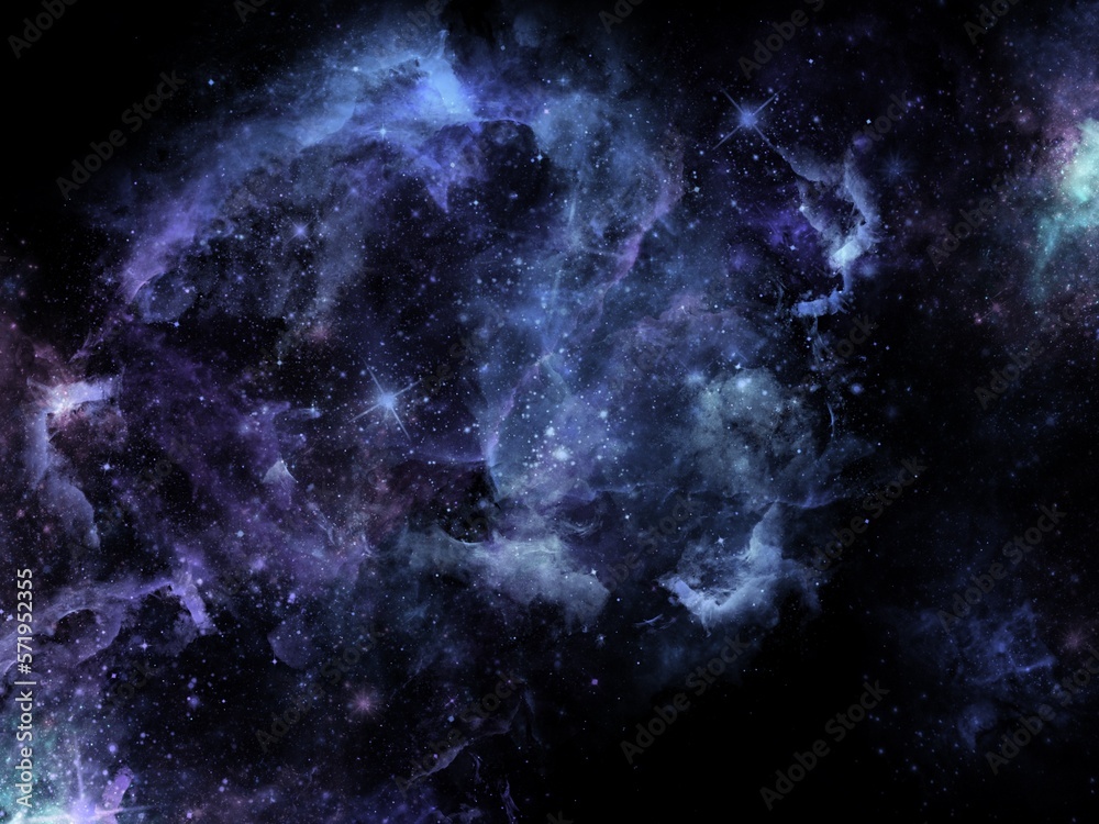 Fototapeta premium fantasy space outer sky nebula galaxy background 