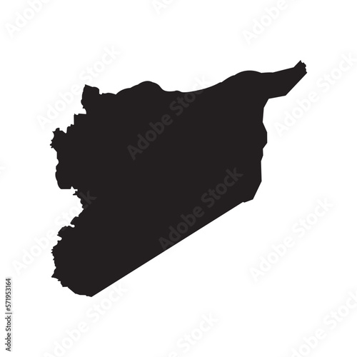 Syria map icon