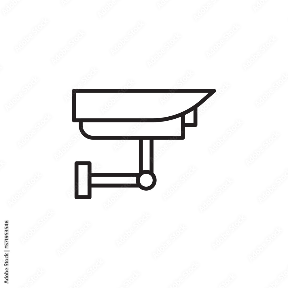 cctv icon Vector for Website, UI Essential, Symbol, Presentation cctv icon Vector for Website, UI Essential, Symbol, Presentation