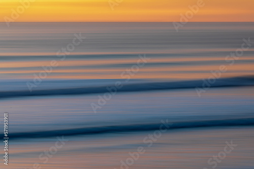 Waves at Sunset