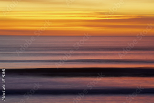Waves at Sunset