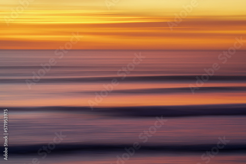 Waves at Sunset