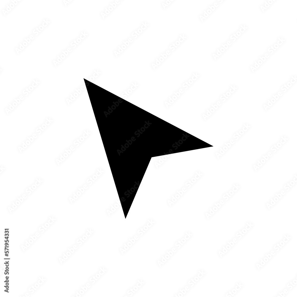 Isolated computer mouse click cursor icon. Cursor sign. Isolated computer mouse click cursor icon. Cursor sign.
