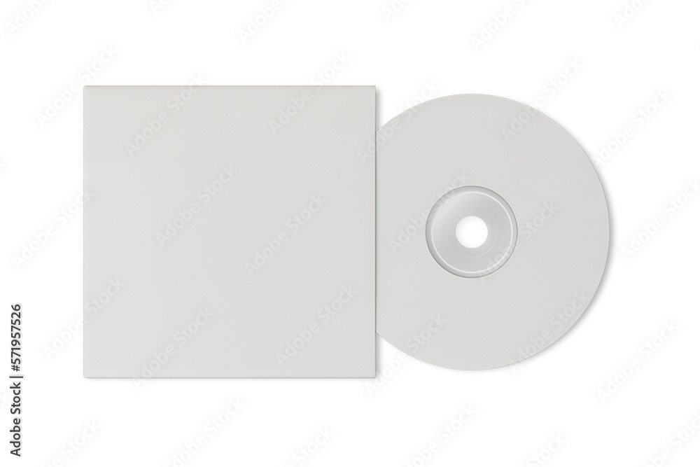 CD disc and carton packaging cover template mock up. Digipak case of cardboard CD drive. With white blank for branding design or text. Isolated on a background. 3d rendering. CD disc and carton packaging cover template mock up. Digipak case of cardboard CD drive. With white blank for branding design or text. Isolated on a background. 3d rendering.