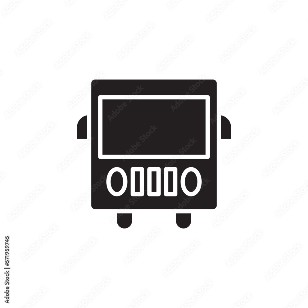 bus Vector for Website, UI Essential, Symbol, Presentation bus Vector for Website, UI Essential, Symbol, Presentation