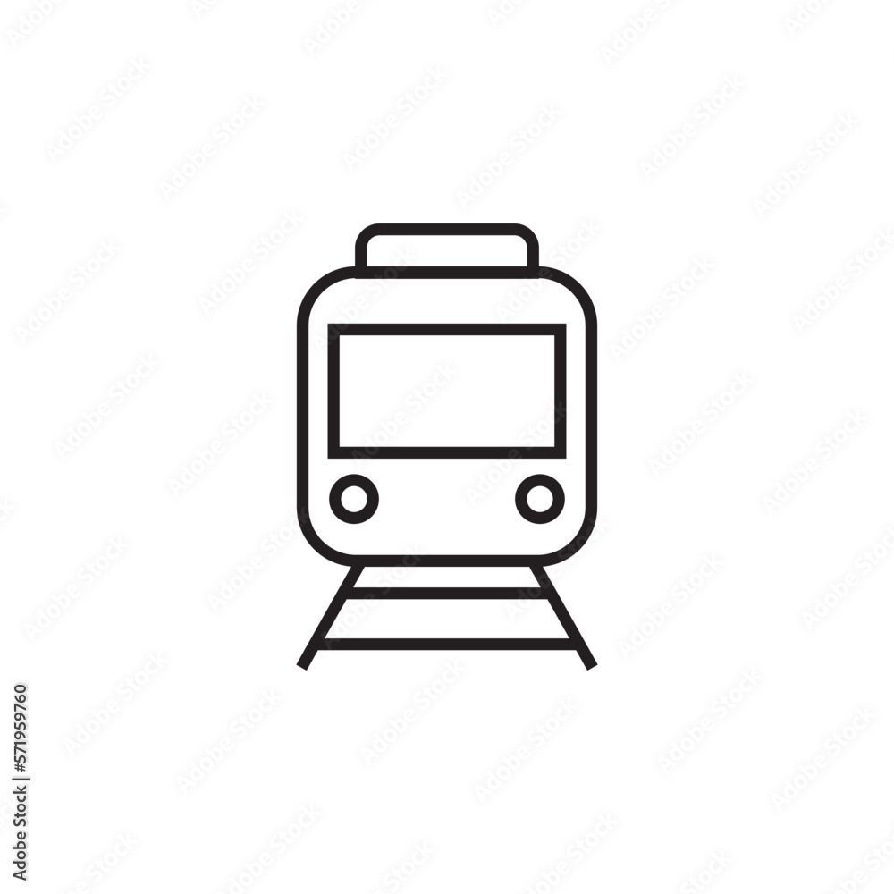 train icon Vector for Website, UI Essential, Symbol, Presentation train icon Vector for Website, UI Essential, Symbol, Presentation