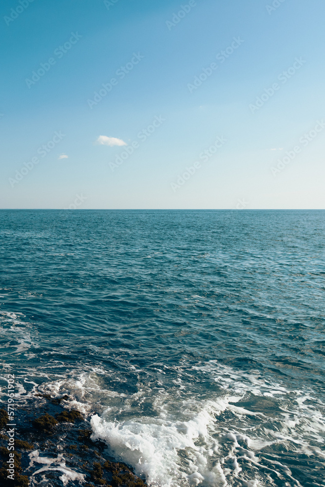 The Adriatic Sea somewhere in Montenegro The Adriatic Sea somewhere in Montenegro