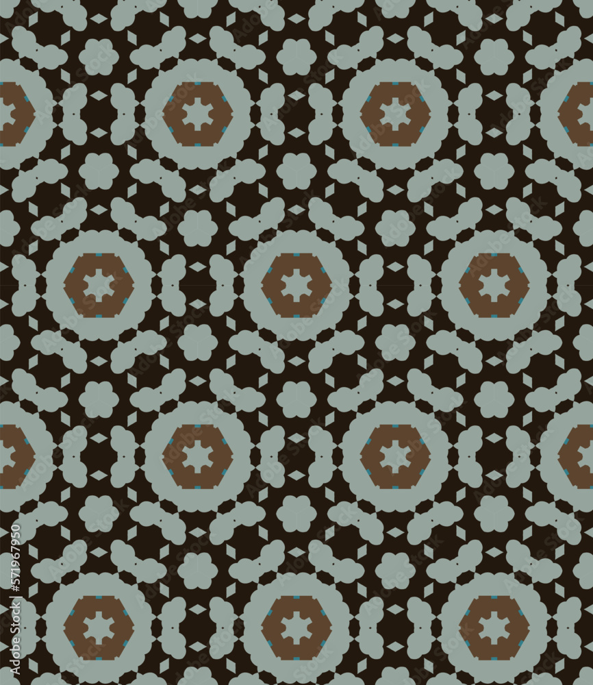 Abstract tileable geometric pattern. A seamless background, vintage texture.	