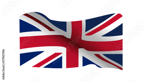 Wave Flag of the United Kingdom