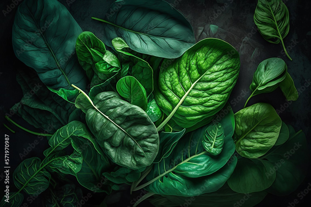Obraz premium green leaves
