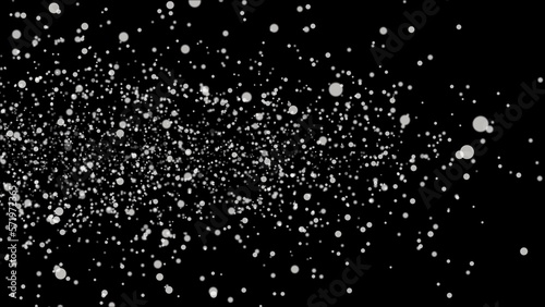 white glitter sparkles texture on black background illustration. 