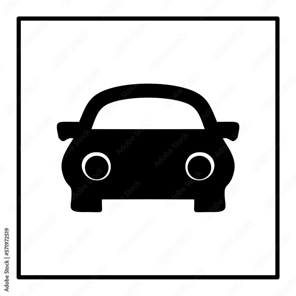 Obraz premium car icon vector