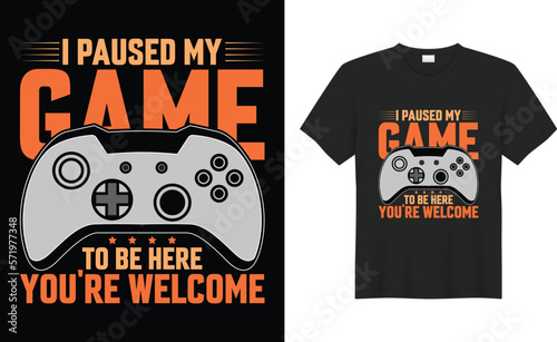 The best Video gaming controller Typography retro vintage Vector t-shirt design. Happy Gamer t-shirts Quote prints  gamepad  poster  joystick  console  Trendy  style  happy  clothes  advertising  logo