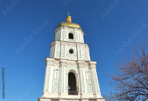 Belfry of St. Sophia Cathedral in Kiev, Ukraine   © Lindasky76