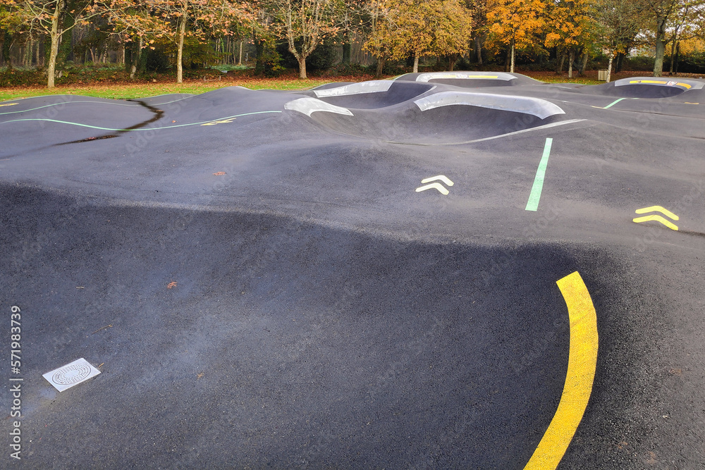 Obraz premium Skateboard park