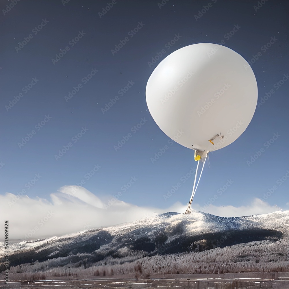 Mysterious Observation Balloon of Unknown Origin Mysterious Observation Balloon of Unknown Origin