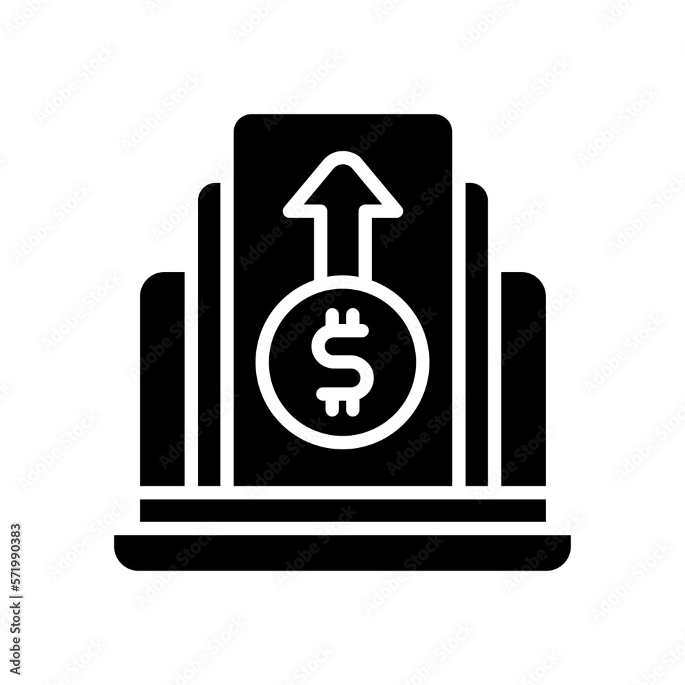 increase icon for your website design, logo, app, UI. increase icon for your website design, logo, app, UI.