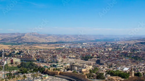 Fototapeta Naklejka Na Ścianę i Meble -  Fes, a city in northern inland Morocco, Africa