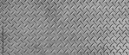 black paper texture panorama. Steel floor. Background image. Steel pattern for making non-slip floors.