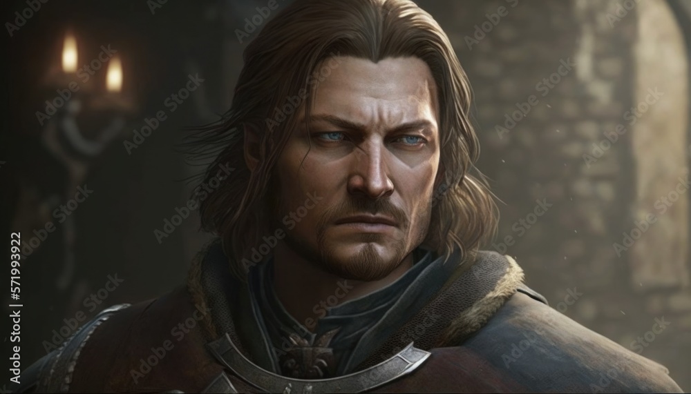 Boromir, the captain of Gondor, grapples with the weight of his own ambition and his love for his people, ultimately sacrificing himself to save AI generation.