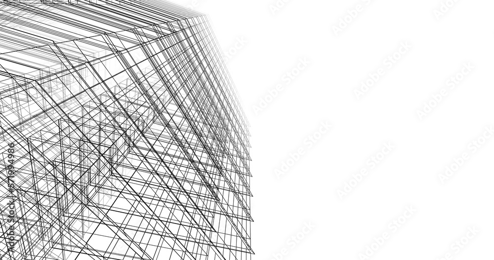 modern office buildings on white background 3d rendering modern office buildings on white background 3d rendering